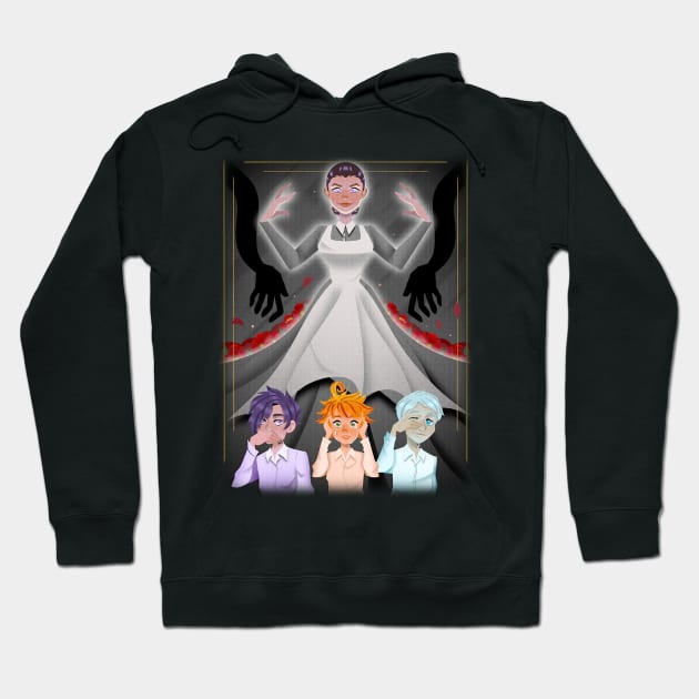 the promised neverland Hoodie by #Mahkotaemas